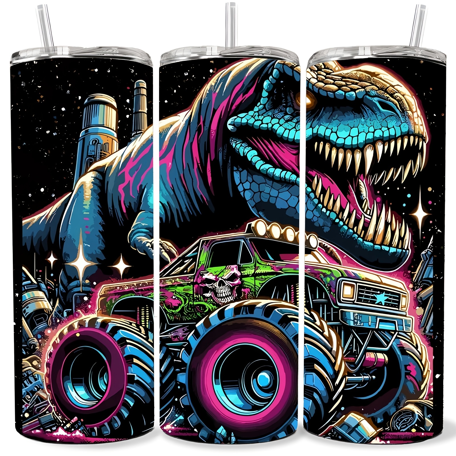 

1pc 20oz Steel , & , Insulated For Hot/ , For , , Halloween & Christmas