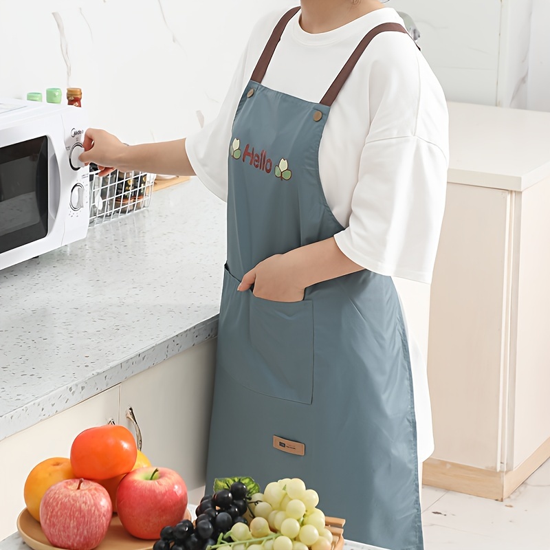 Kitchen Apron Waterproof Oil proof Men Women Household - Temu