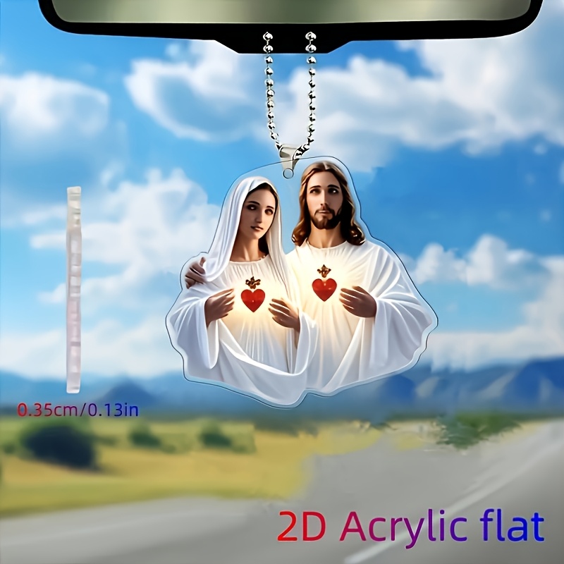 2D Flat, 2D Flat White Jesus and Maria