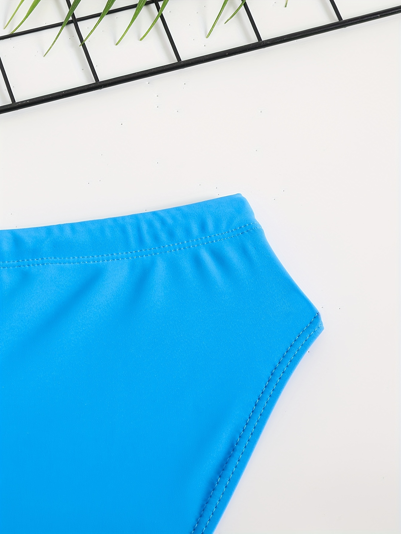 costume bagno a asciugatura rapida coulisse nylon blu Temu Italy