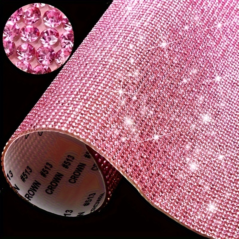 Image of 20cm*12cm Shiny Glitter Self-adhesive Drill Stickers Diy Home Decorations Sparkling Diamond Decals 10cm*12cm