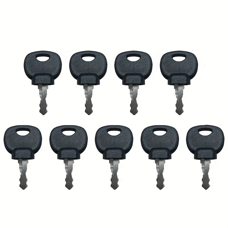TEMU Juego de 9 Piezas de Llaves para Rodillo y Faldón de Compactación , en Hierro, Compatible con el 14707, Llaves de Repuesto para Equipos de