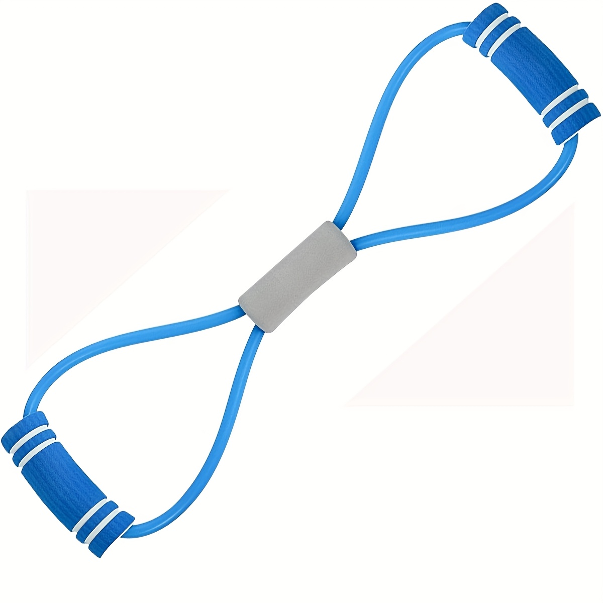 8-shape Tension Band With Handle, Elastic Yoga Resistance Band For Arm And Leg Stretching Exercise, Chest Expansion Band Suitable For Beginners