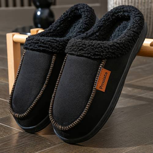 solid foam slippers for men winter shoes comfortable indoor outdoor footwear
