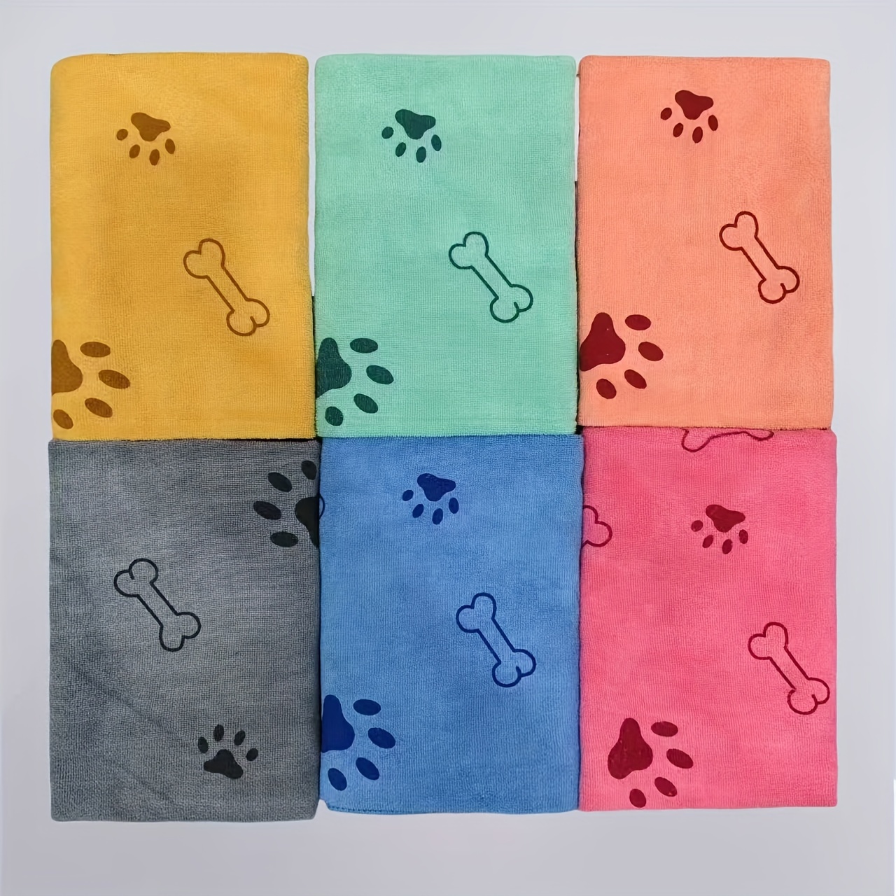 

Pet Bath Towel For Dogs - Soft, Absorbent, And Quick-drying - Perfect For Post-bath Drying - Available In Multiple Colors