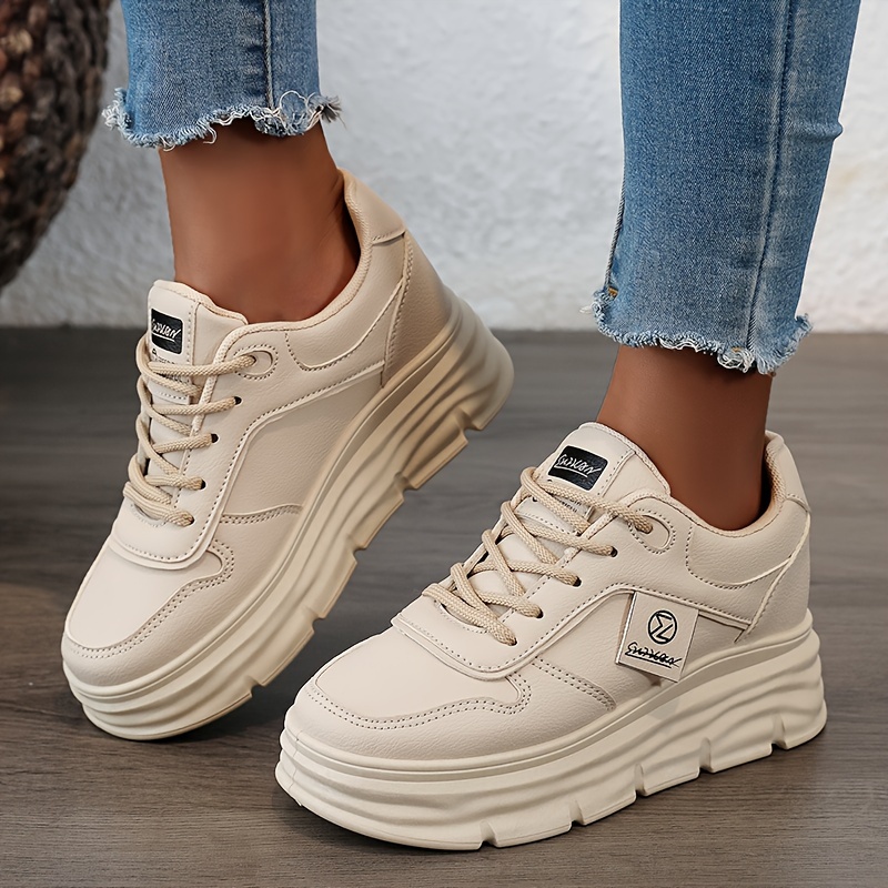 women's fashionable chunky sneakers autumn 2024 trendy thick
