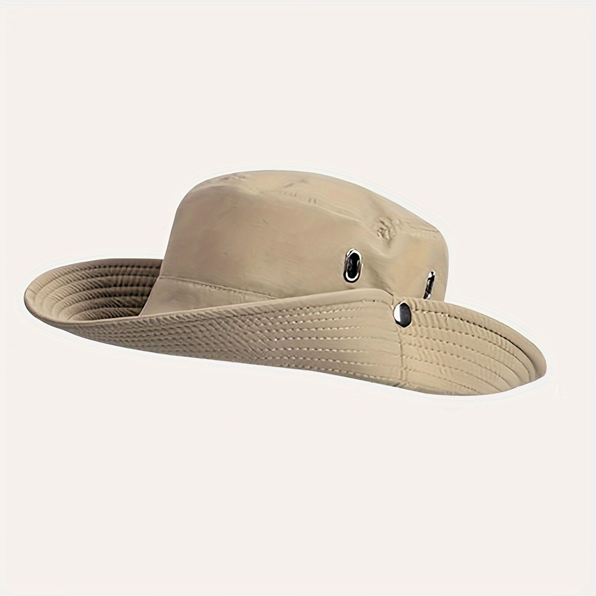 Mens Quick Drying Fisherman Hat With Large Brim For Sun Protection  Breathable For Outdoor Hiking Fishing And Western Cowboy Style - Jewelry &  Accessories - Temu