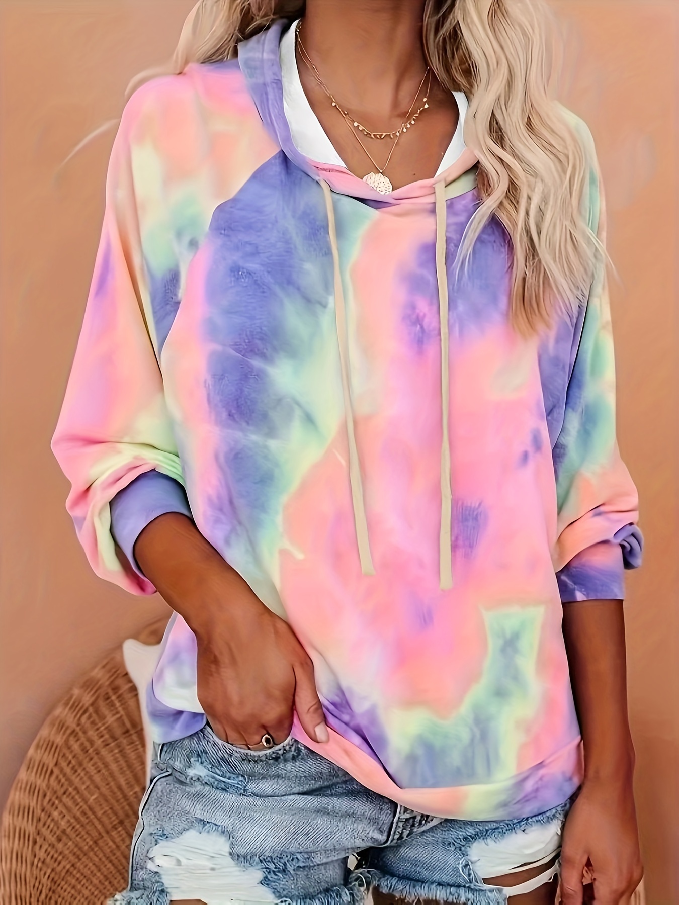 Women's Tie Dye Dresses, Tie Dye Tops & Sweatshirts