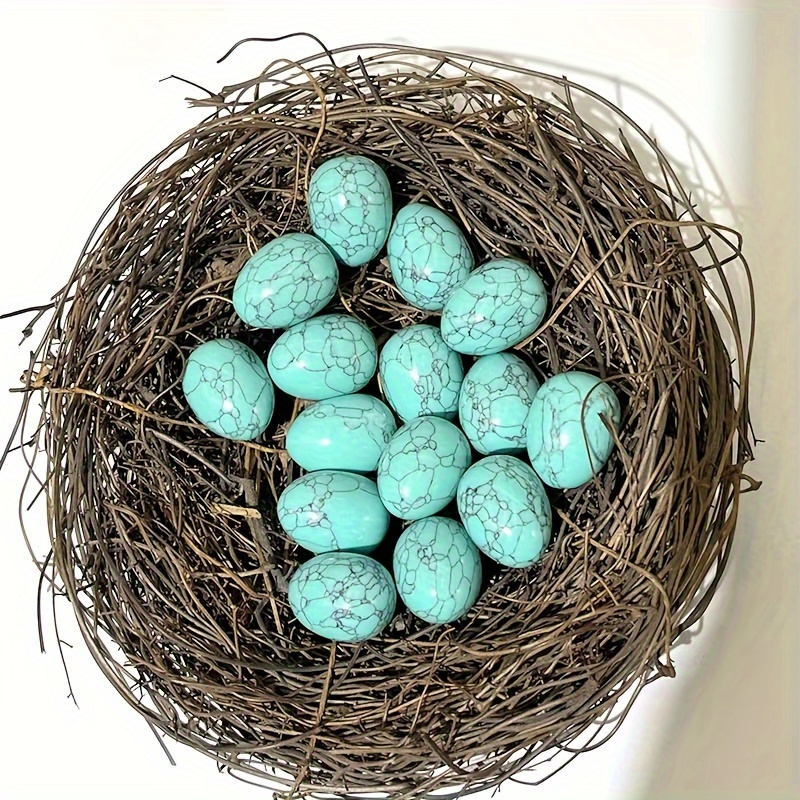 

5/10pcs Natural Turquoise Gemstone Mini Small Egg Shaped Charms, Decoration Ornament