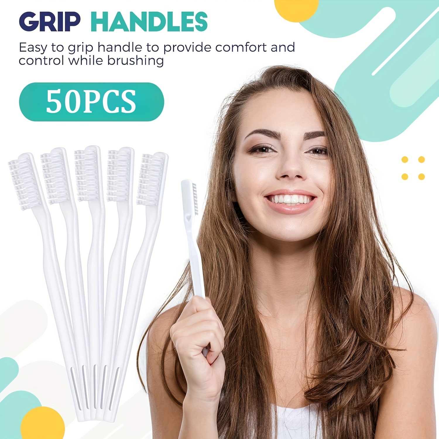 Individually Packaged Disposable Toothbrushes for Travel
