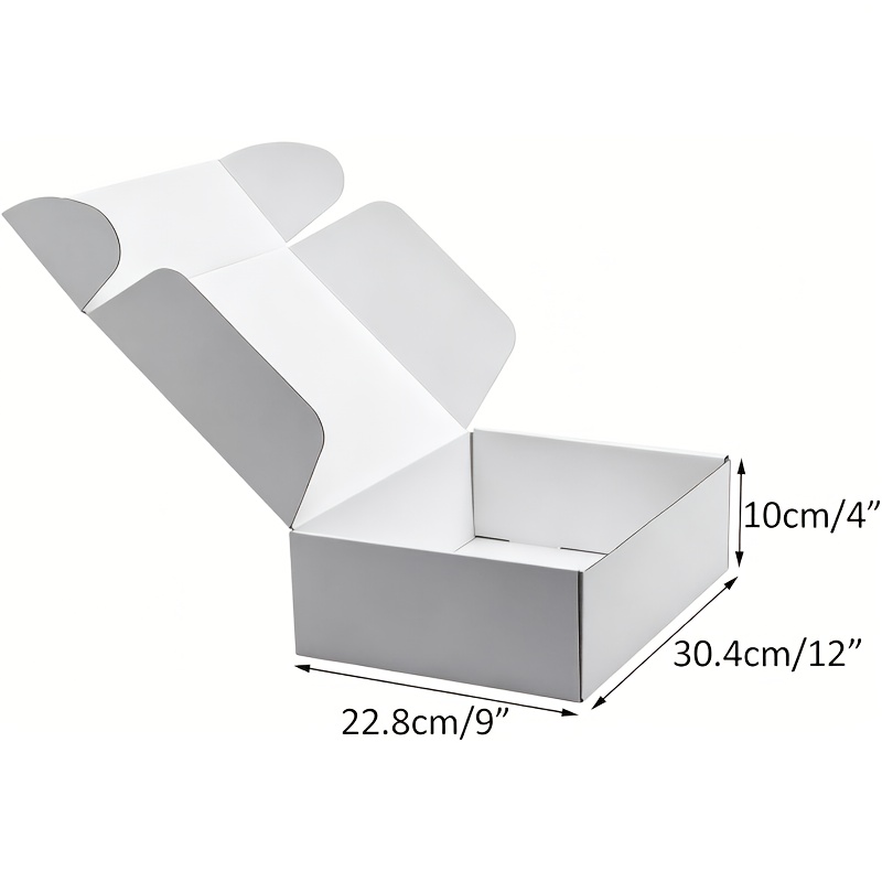 Image of 24 Pack Deep Corrugated Mailer Boxes, Sturdy Shipping Boxes For Small Business And E-commerce, Postal Packing Box (9x6x4inch/ 12x9x4inch)