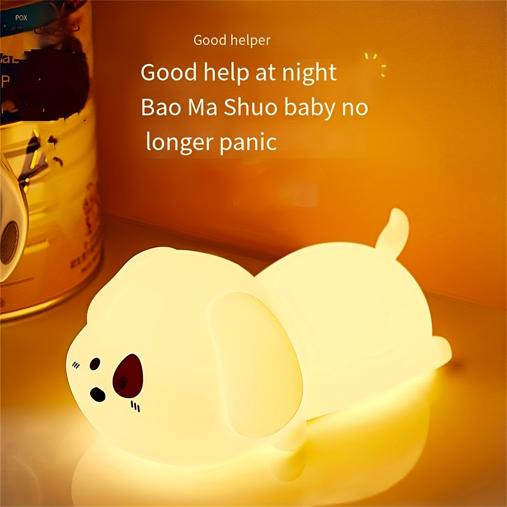 bedroom cartoon creative silicone   bedside light sleep night light Product details 1