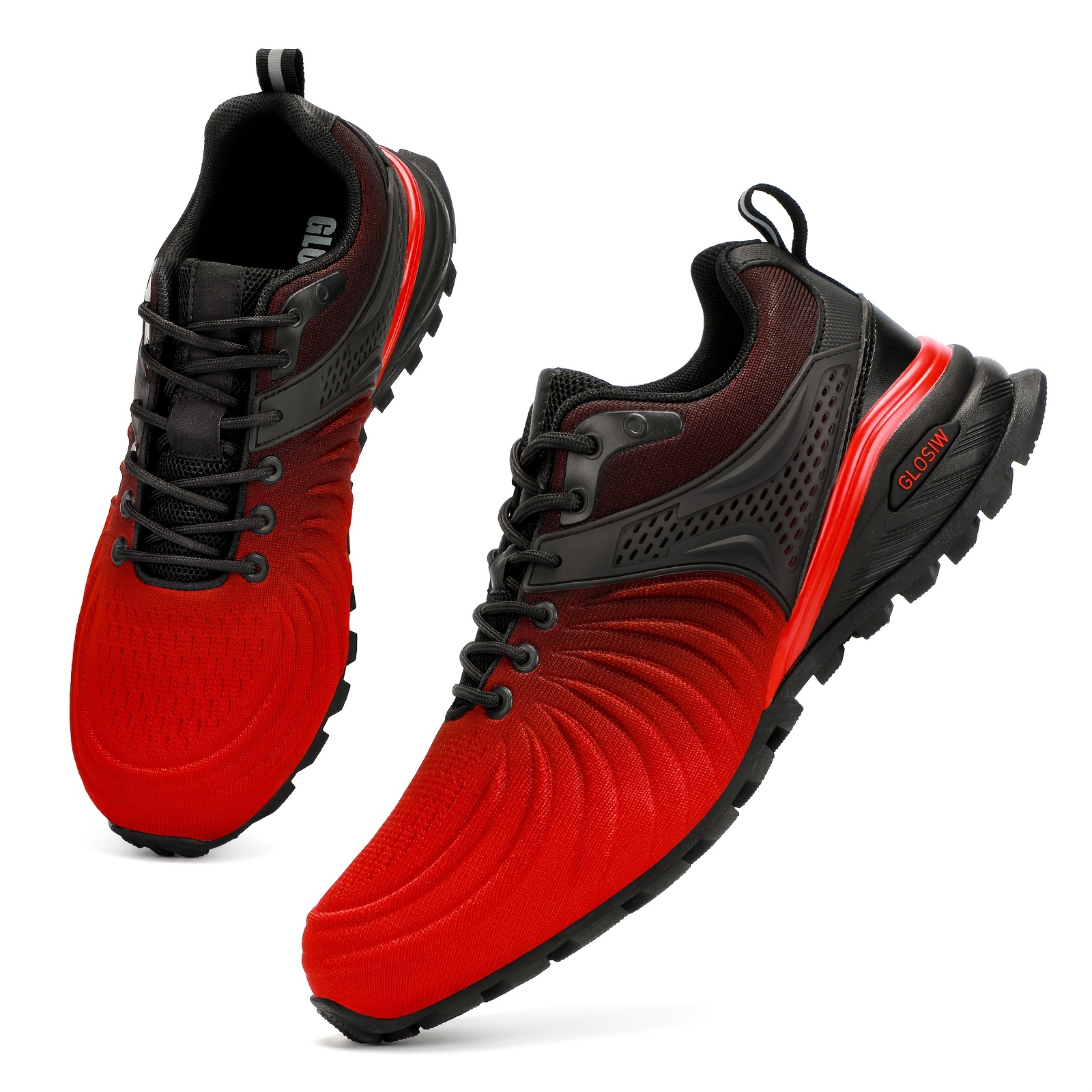 

Plus Size Men's Trail Running Shoes Fashion Sneakers Lightweight Breathable Walking Shoes Tennis Shoes 15 Size