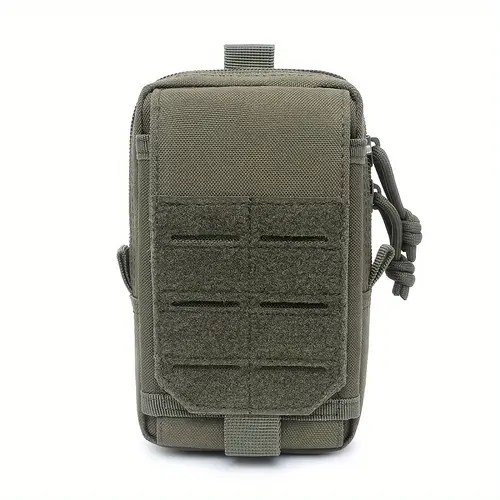 molle pouch double layer snap closure 600d tear resistant oxford fabric for outdoor hiking climbing camping multi purpose utility waist bag for phone wallet accessories gift ready for valentines thanksgiving christmas halloween fathers day