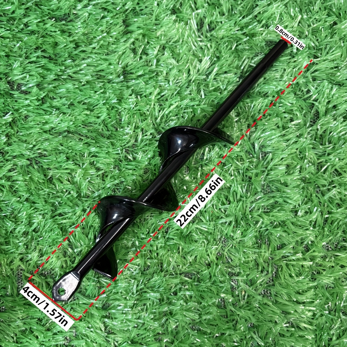 A Garden Drill Bit for Planting, Suitable for Flower Beds And Vegetable Gardens, Designed for Loosening Soil And Digging Holes