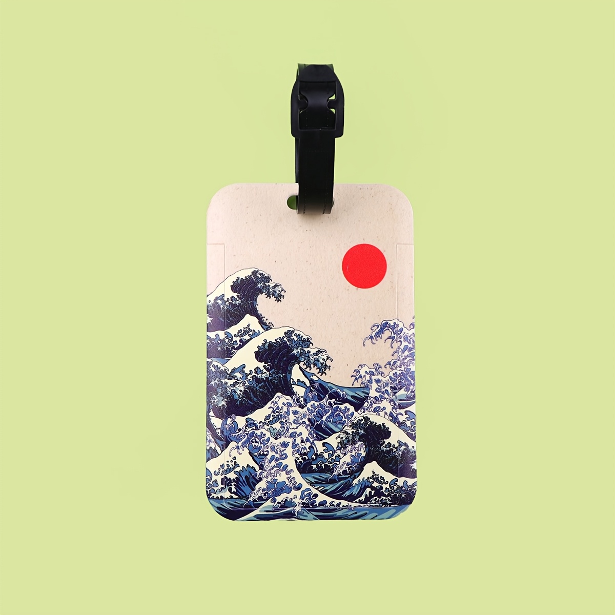 TEMU Creative Luggage Tag Van Gogh', The Perfect Travel Accessory. Includes 1 Portable Id Tag, Suitable For Your Suitcase