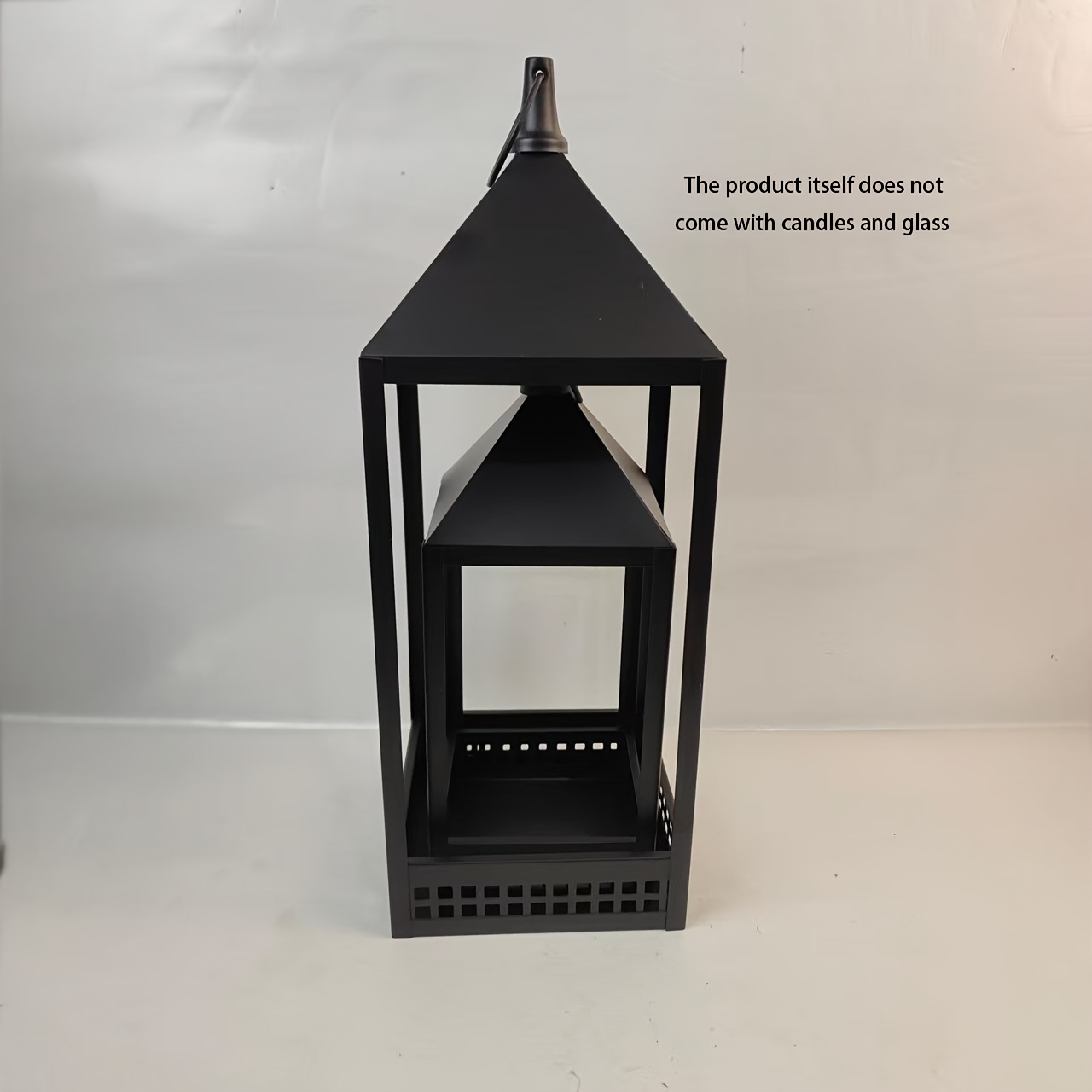 2pcs Double Lantern Candle Holder Stands for Home Decor