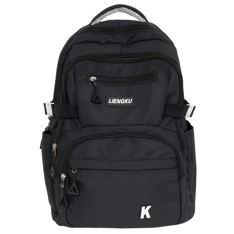 TEMU New Large Capacity Korean-style Backpack For Women, Versatile For High School And College Students. Backpack In A , Trendy Brand For Junior High