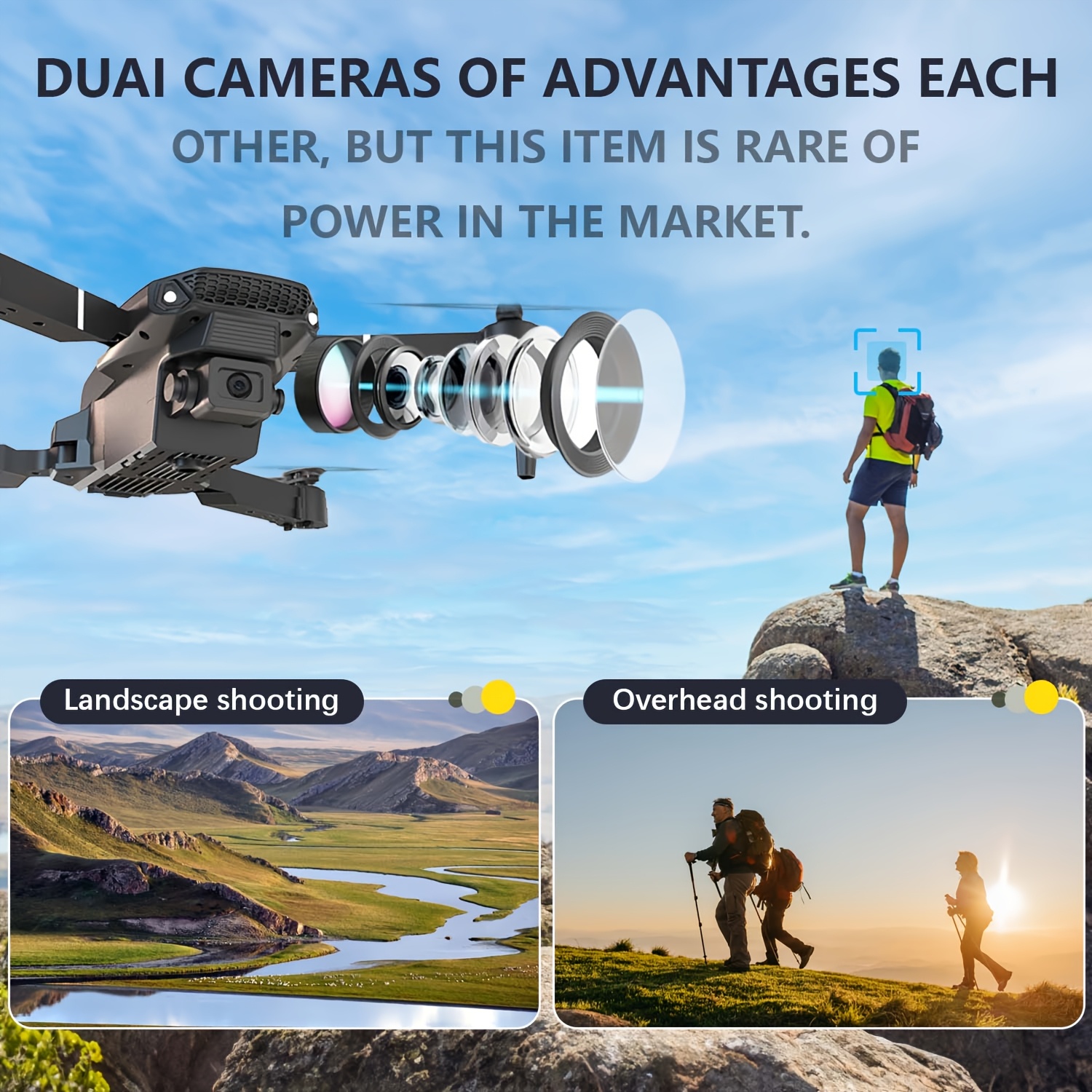  88 remote control with 480p resolution camera for indoor and outdoor shooting video recording positioning double folding hold toy 360 degree rotation mode flip multiple flight for beginners and advanced players affordable christmas gift details 4