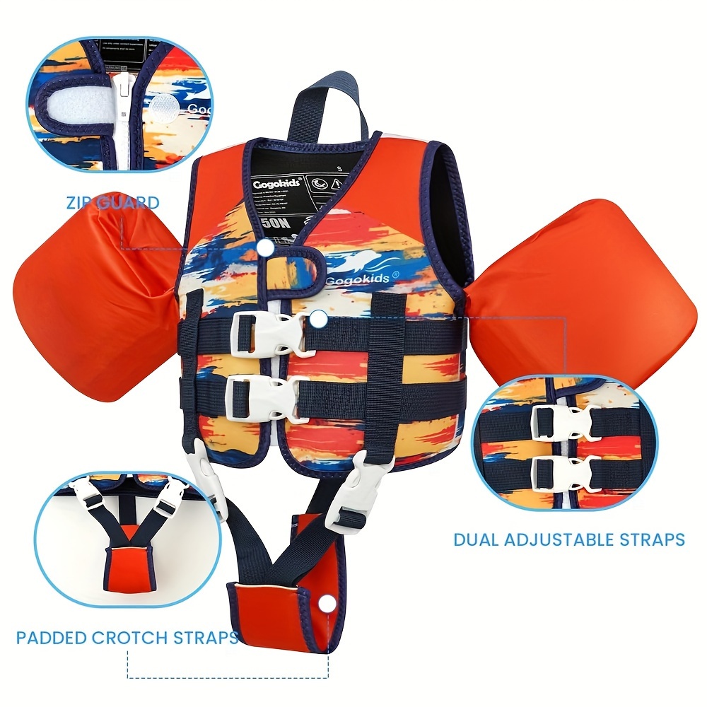 Swim Vest Floaties Big W Toddler Swim Vest Adjustable Safety Float