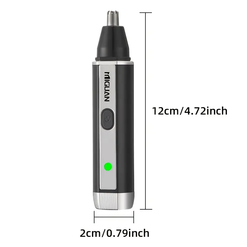 4 in 1 professional grooming kit usb rechargeable nose ear hair trimmer beard and eyebrow mens personal care tools Product details 0