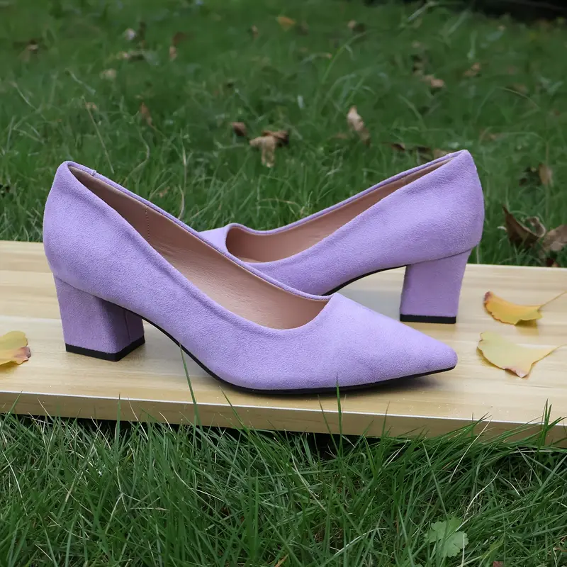 purple low heel dress shoes Lilac Low Heels, Lavender Wedding Shoes, Lilac Bridal Shoes, Lilac Wedding Shoes, Lavender Low Heels, Lilac Block Heels, Ankle Strap Heels