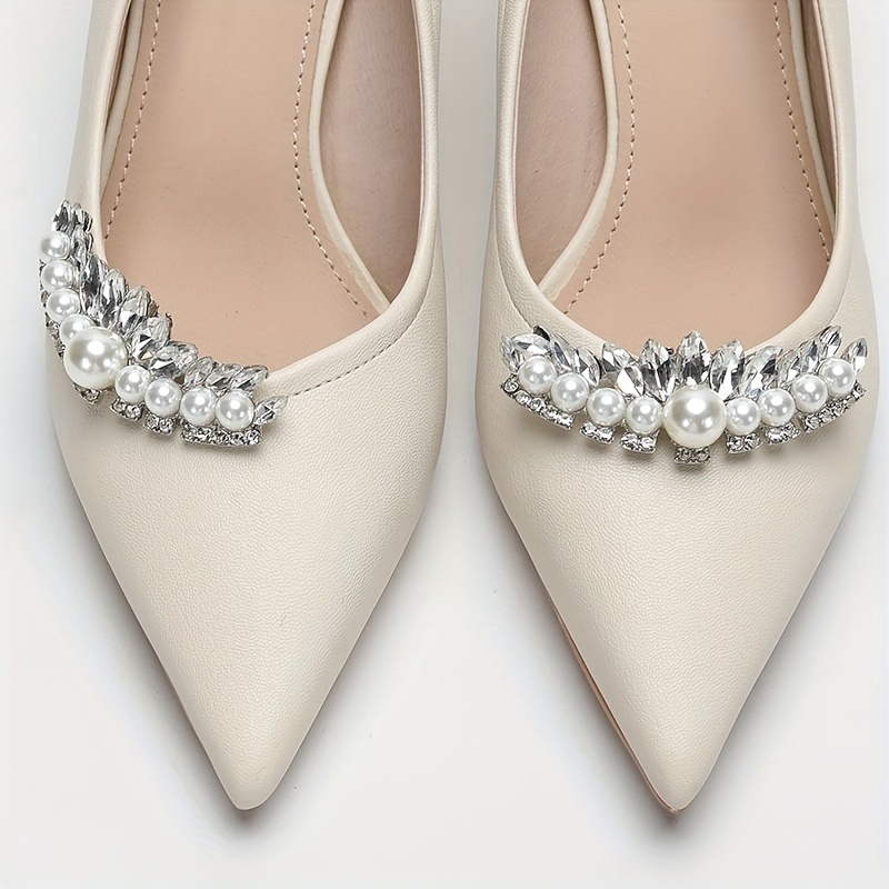 pair womens shoe clips removable decorative Temu