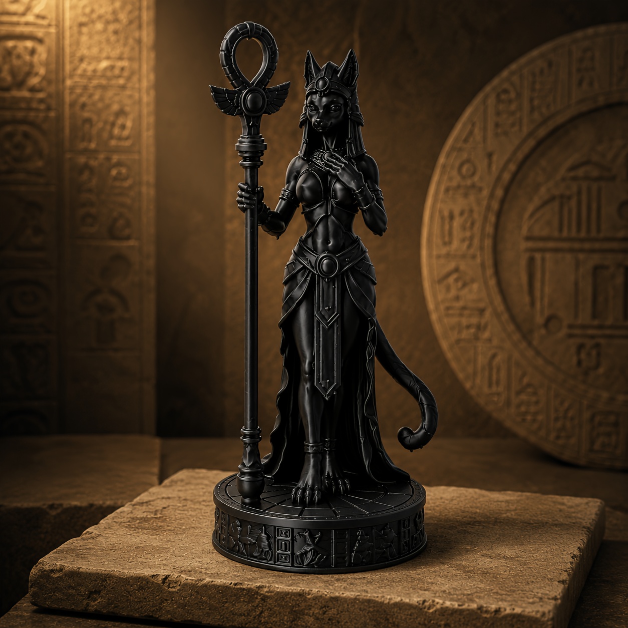 statues egyptian sold on Temu United States