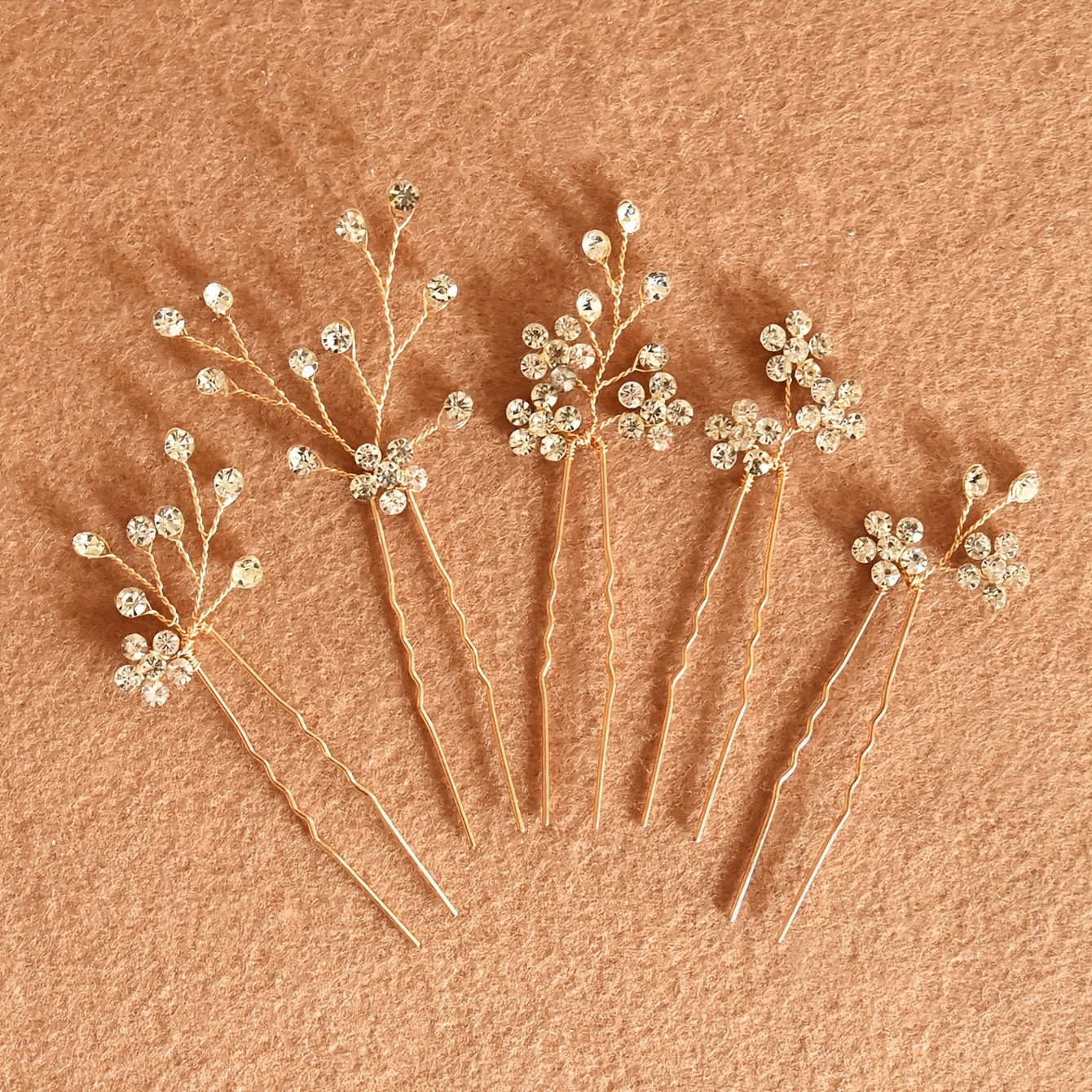 E-shop 5 Stück handgefertigte Haarspange Haarnadel für Frauen Party Braut Hochzeit Haarverzierungen Schmuck Haarnadel