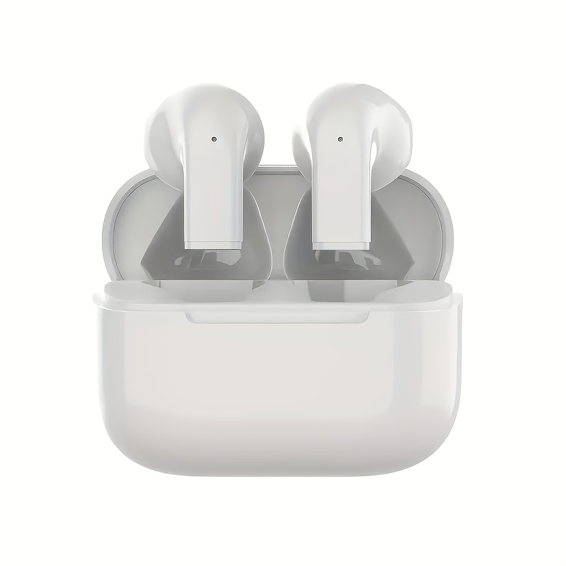 2026 Tws True Wireless Earbuds, Bluetooth 5.3 Stereo Semi-open Ear Headset, Built-in Condenser Mic, Responsive Touch Control, Pattern , Clear Calling Sports , Compatible For Ios Devices