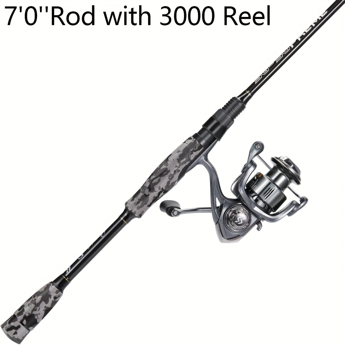 compact ocean fishing pole and spinning reel amazon Amazon.com : BlueFire Fishing Rod Kit, Carbon Fiber Telescopic Fishing Pole  and Reel Combo with Spinning Reel, Line, Lure, Hooks and Carrier Bag,  Fishing Gear Set for Beginner Adults Saltwater Freshwater(2.1M) :