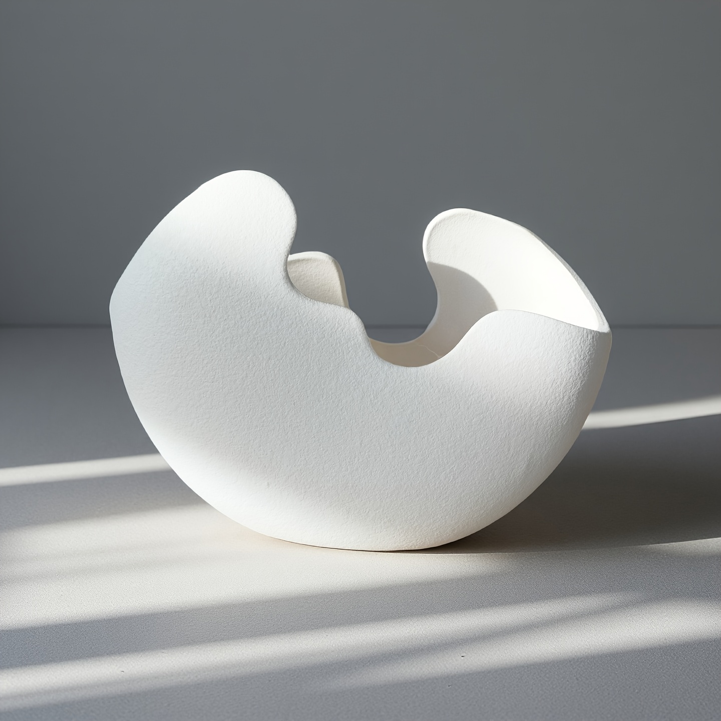 A Set of Two Ceramic Decorative Vases, Pure White in Two Sizes, Suitable for Tabletop Decoration, Home Decor, Office Decor, Wedding Venue Decoration, Party Decoration, Holiday Gifts, And Birthday Presents