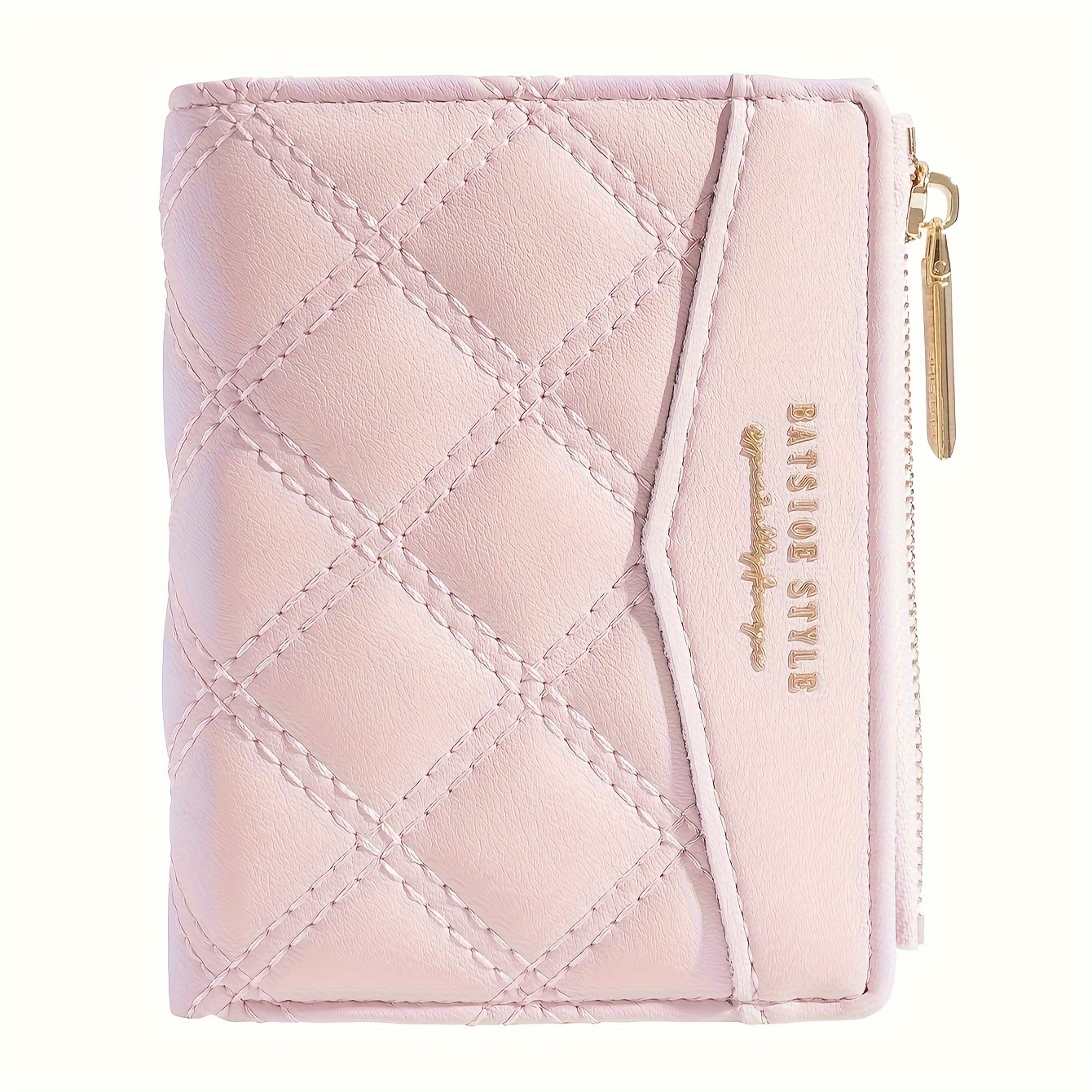 Image of Short Women's Tpu Clutch Wallet, Student Card Holder, Bus Coin Purse, Simple Handbag Card Case