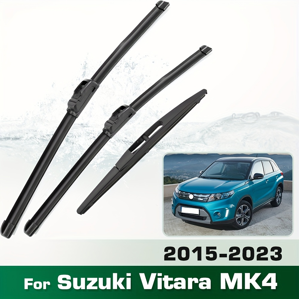 For Mk4 2015-2023 Front And Rear Wiper Blade Set - Windscreen Cleaning Brush 24"+16"+10"