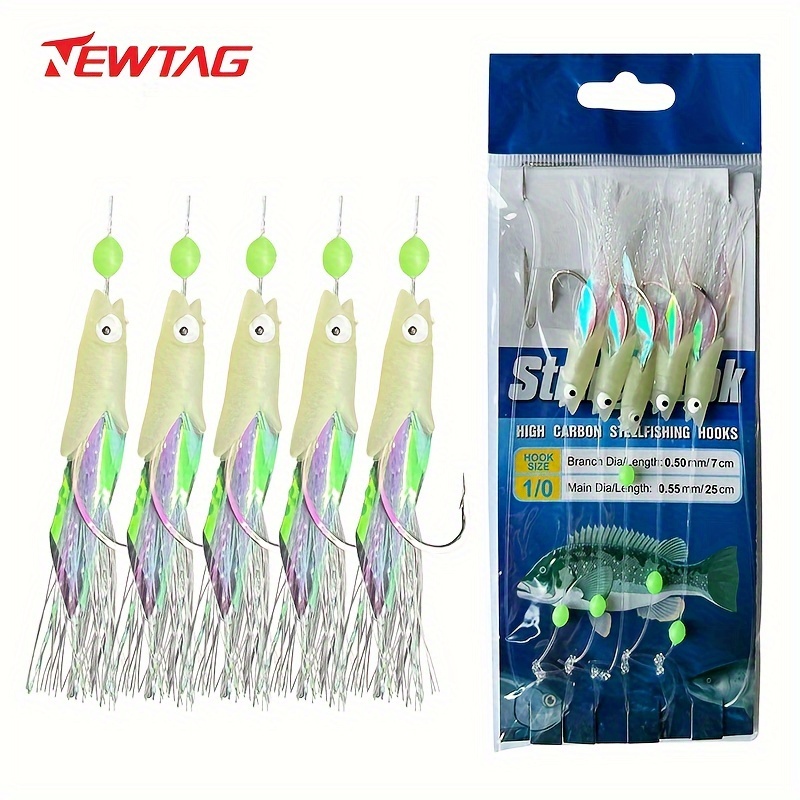 Sabikis Soft Bait Rigging Feather Bait Tackle Mackerel Deep - Temu