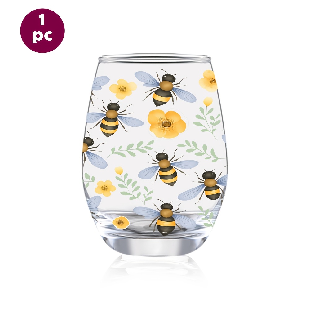TEMU 1 verre à vin col de 12 oz/350 ml, idéal pour le champagne et le whisky, parfait pour les fêtes intérieures et extérieures. Idéal , , les bars,