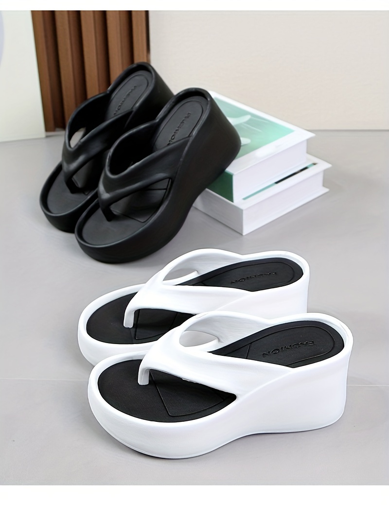 womens   flip flops with arch support casual slide sandals for indoor outdoor summer patio pool non slip eva sole Product details 17