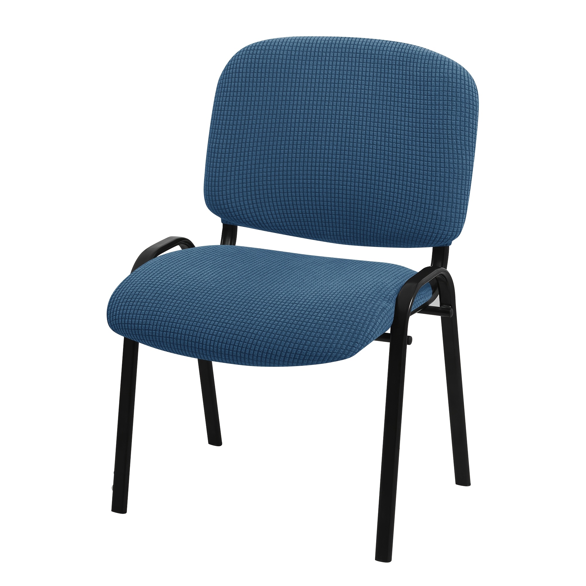 TEMU Set fodere per sedie in fibra di mais elasticizzata waffle jacquard con posteriore per uso e alberghiero