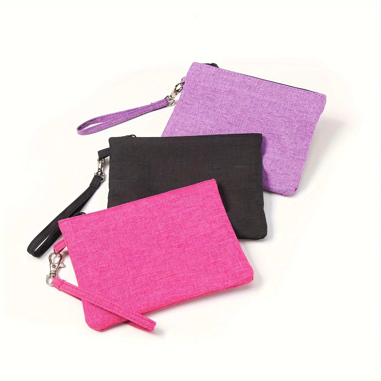 

Odor-eliminating Travel Pouch - Smell Proof Bag With Activated Carbon & Bamboo Charcoal, Stylish Women' Accessory In Pink/purple/black