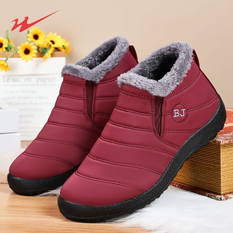 Shoes Winter New Lovers Snow Boots and Velvet Padded Boots