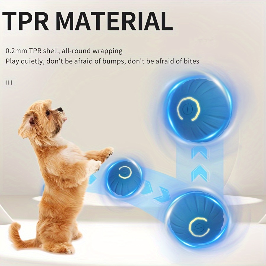 

An Automatic Rolling Ball Toy, Durable Dog Chewing Ball Toy, Pet Grinding Toy, Dog Interactive Product