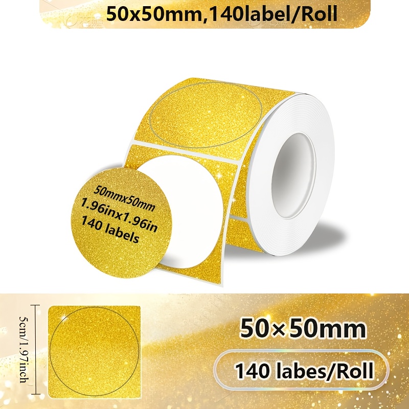 TEMU Carta Termica , Impermeabile e Resistente per M110/M221/M220/M120 & Stampanti Portatili, Compatibile con la Maggior Parte dei Dispositivi �� per