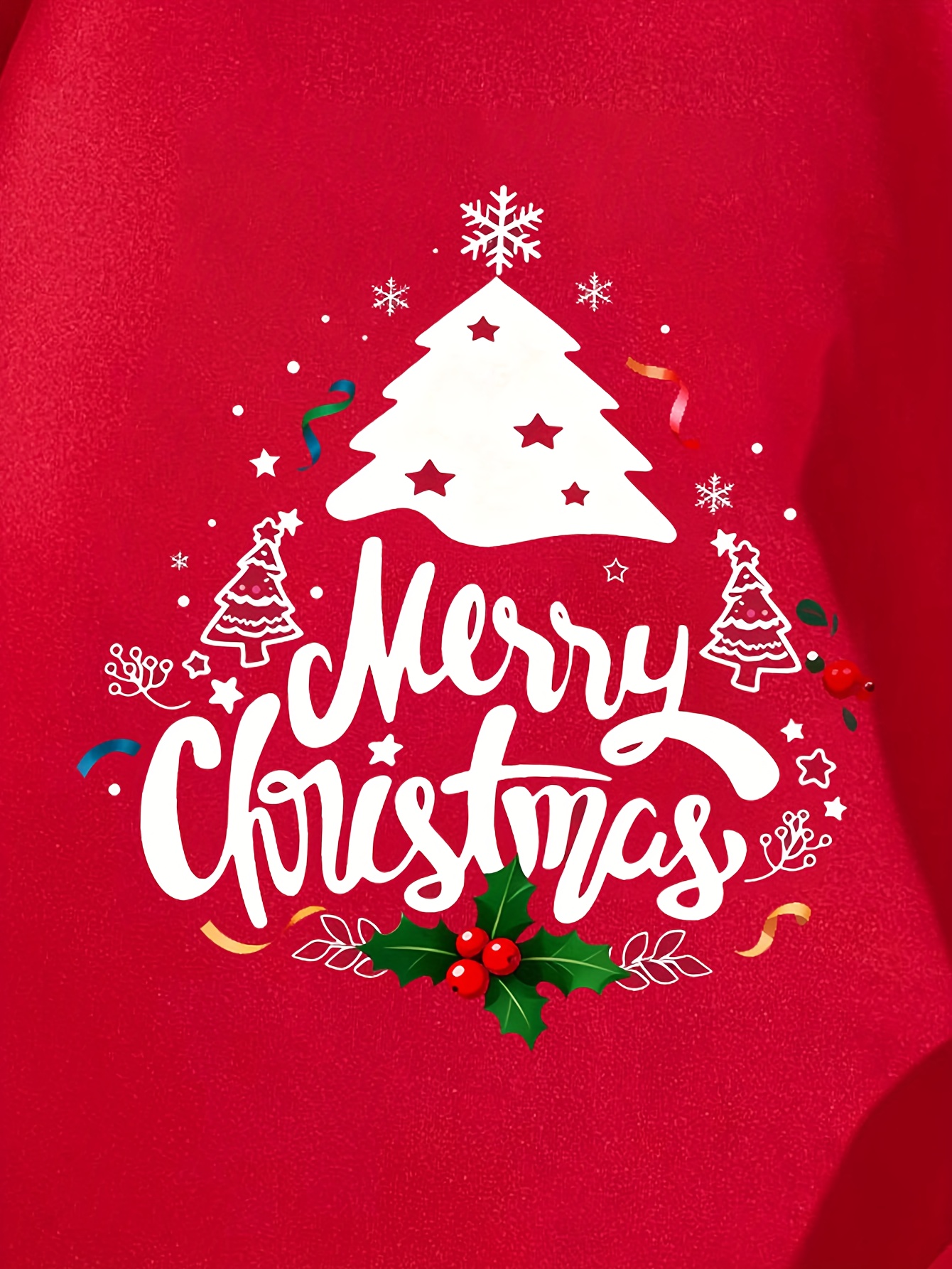 圣诞家庭氛围感拉满！亲子款情侣款男士女士套头圆领卫衣男士服装| temu Temu, image size:800x1066