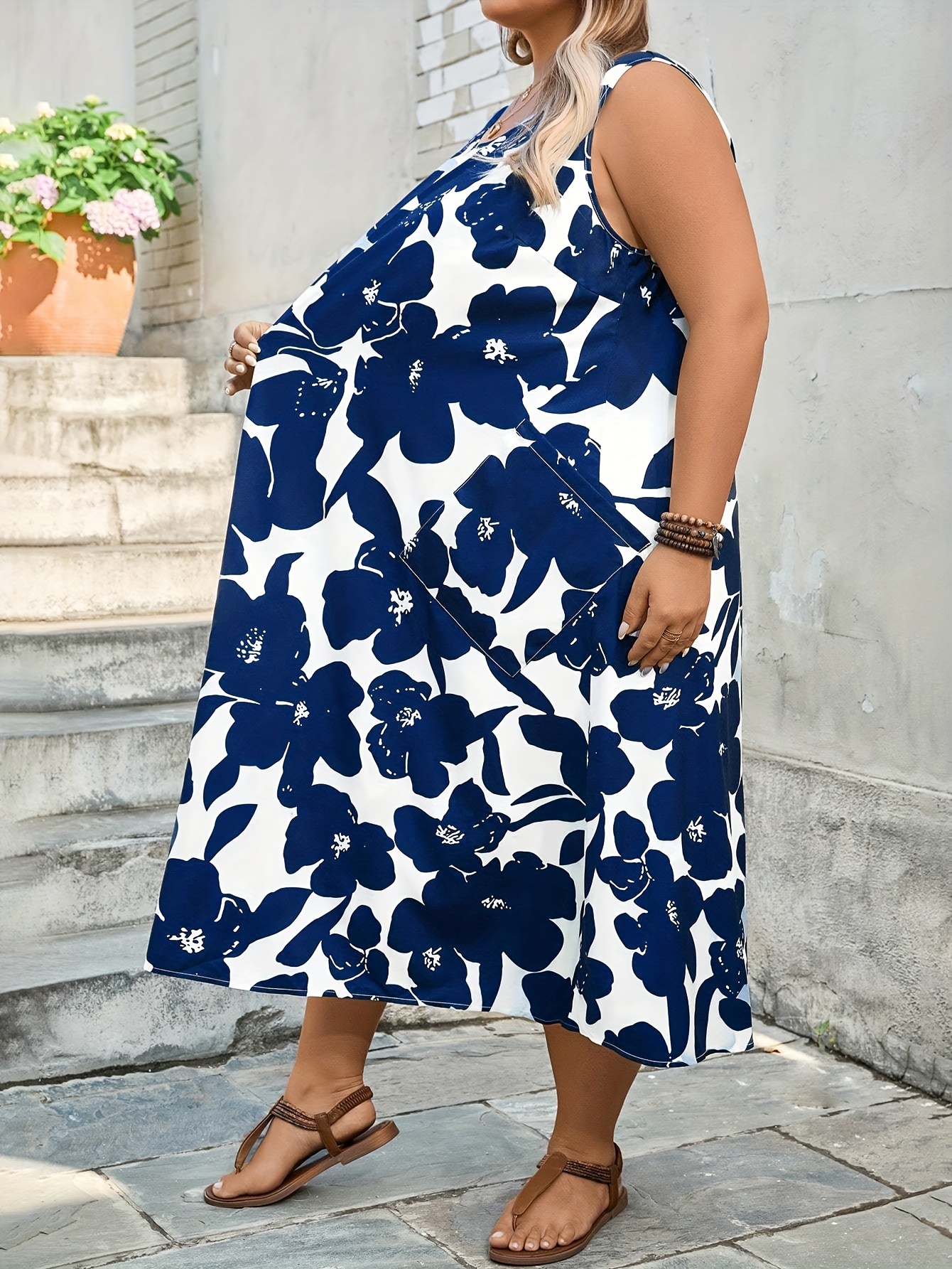 slim fit dress slacks Women Plus Size Swiss Dot White V-Neck Batwing Sleeve Tie-Up Waist  Georgette Fit & Flare Wrap Maxi Dress