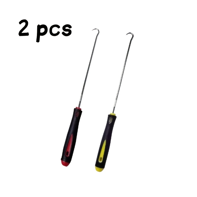 E-shop 2 Stück 9,45-Zoll Robuste, Langlebige Manuelle Unkrauthaken, Ergonomische Griffe, Entfernen Effizient Unkraut und Moos, Geeignet für Garten,