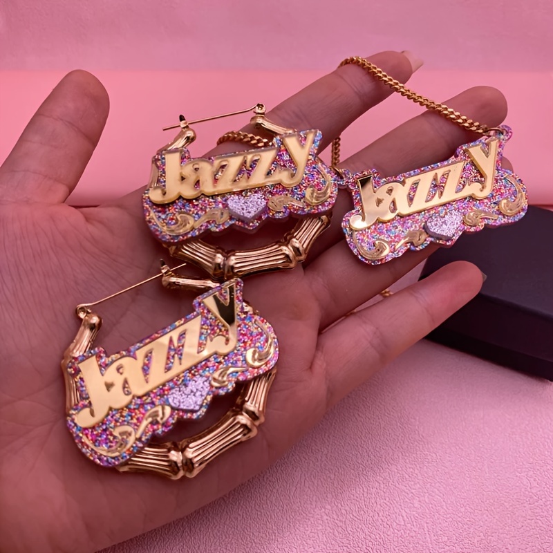 

Customizable Jewelry Set "" - Y2k And Necklace - Accessories For And , Christmas