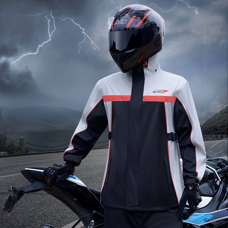 Wasserdichte Regenbekleidung für Motorradfahrer