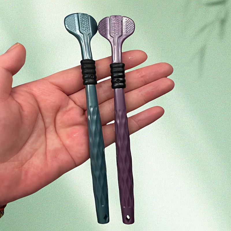 6pcs Random Color 3-Sided Soft Bristle Toothbrush Set