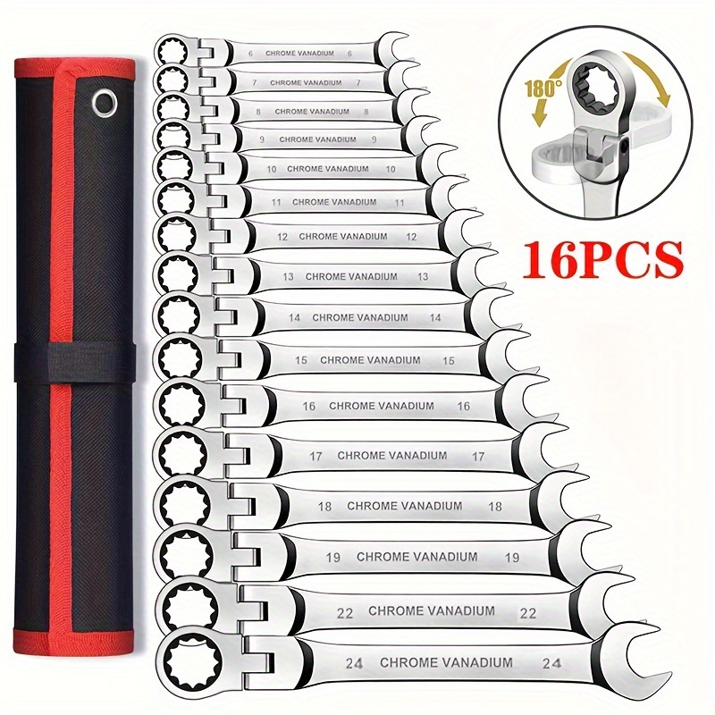 

Wrench, Ratchet Wrench, Manual Tool Wrench Set, Universal Car Wrench, Car Repair Tool