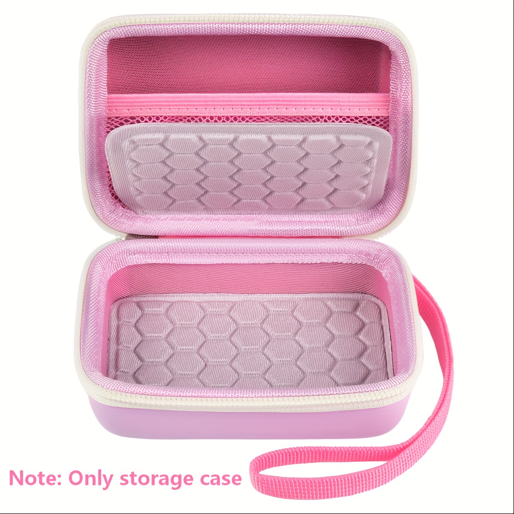 1pc Digital Camera Case Pink Carrying And Protective Case For Digital Camera Only Case